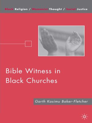 cover image of Bible Witness in Black Churches